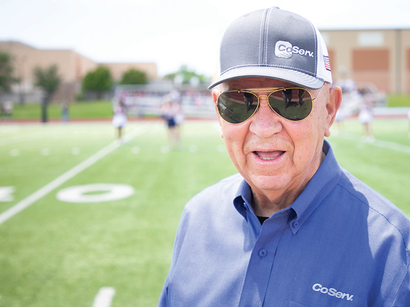 Curtis is a lifelong Justin resident and supports Northwest ISD. Photo by KEN OLTMANN