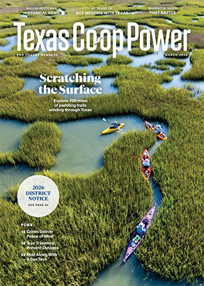 March 2026 Texas Co-op Power cover
