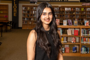 CoServ awarded Lewisville ISD's The Colony High School Senior Nia Lakhani with a $5,000 scholarship. Nia is in the Collegiate Academy at The Colony High School.