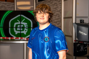 CoServ awards Prosper High School Senior Colton Boston with a $5,000 scholarship.