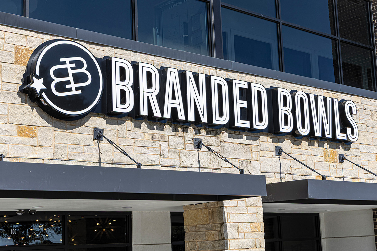 Exterior photo of Marty B's Branded Bowls in Argyle. Photo by KEN OLTMANN